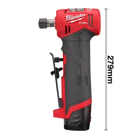 Шлифмашина угловая цанговая аккумуляторная MILWAUKEE M12 FDGA-422B FUEL 4933471439