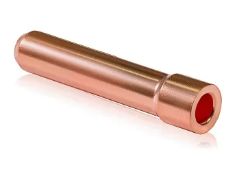 Цанга КЕДР укороченная (29 мм) для комплекта с прозрачным соплом (TIG-17–18–26 PRO/EXPERT) Ø 2,4 мм