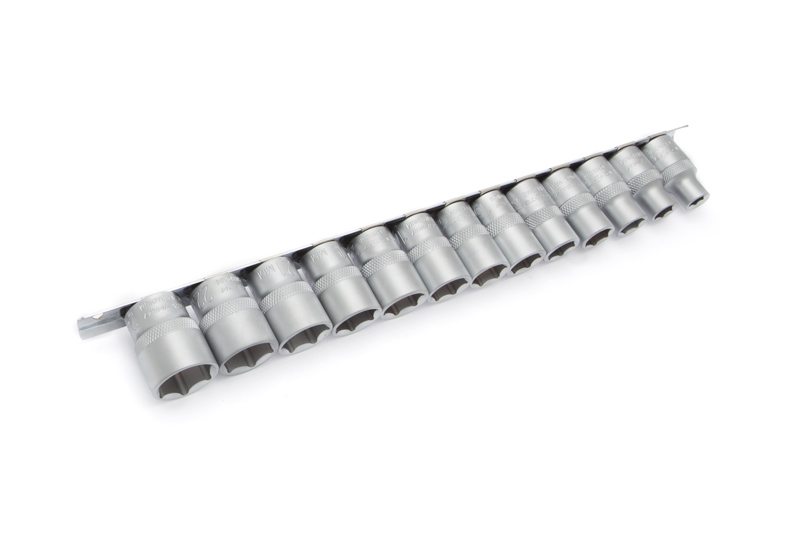 Набор головок шестигранных 1/2", 13 штук