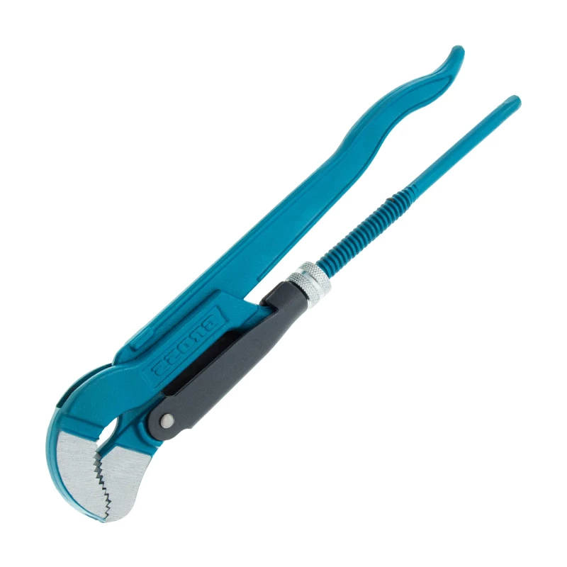 Ключ трубный рычажный 1, №1, цельнокованый, CrV, тип "S" Gross