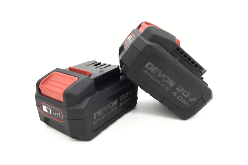 Аккумуляторный ударный гайковерт DEVON 5758-Li-20 / головка 3/4 " / бесщеточный / F1300Нм / R1900Нм / 20 В / 2 аккум. по 8.0 А∙ч / быстрое ЗУ 190 Вт