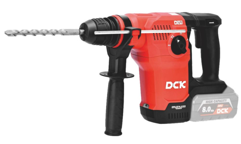 Перфоратор аккумуляторный DCK KRH20V-28, 18В. 3,6Дж, (без АКБ и ЗУ)