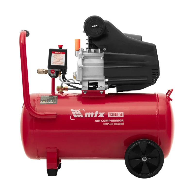 Компрессор воздушный DC1500L/50, 1,5 кВт, 50 л, 210 л/мин MTX