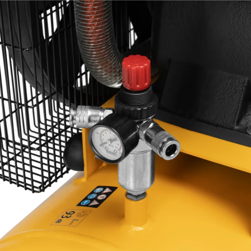 Компрессор воздушный рем. привод BCV 5500-T/200, 5,5 кВт, 200 литров, 850 л/мин Denzel